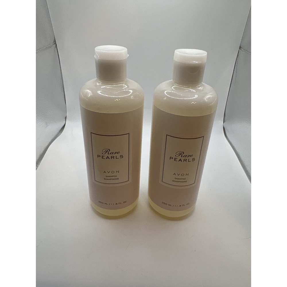 AVON RARE PEARLS SHAMPOO 11.8 FL OZ -2 SHAMPOOS, SEALED